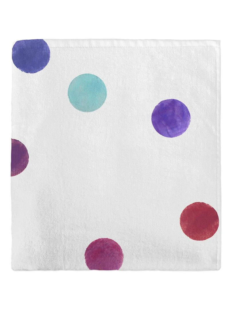Serviette Confetti "Happyfriday"   Blanc