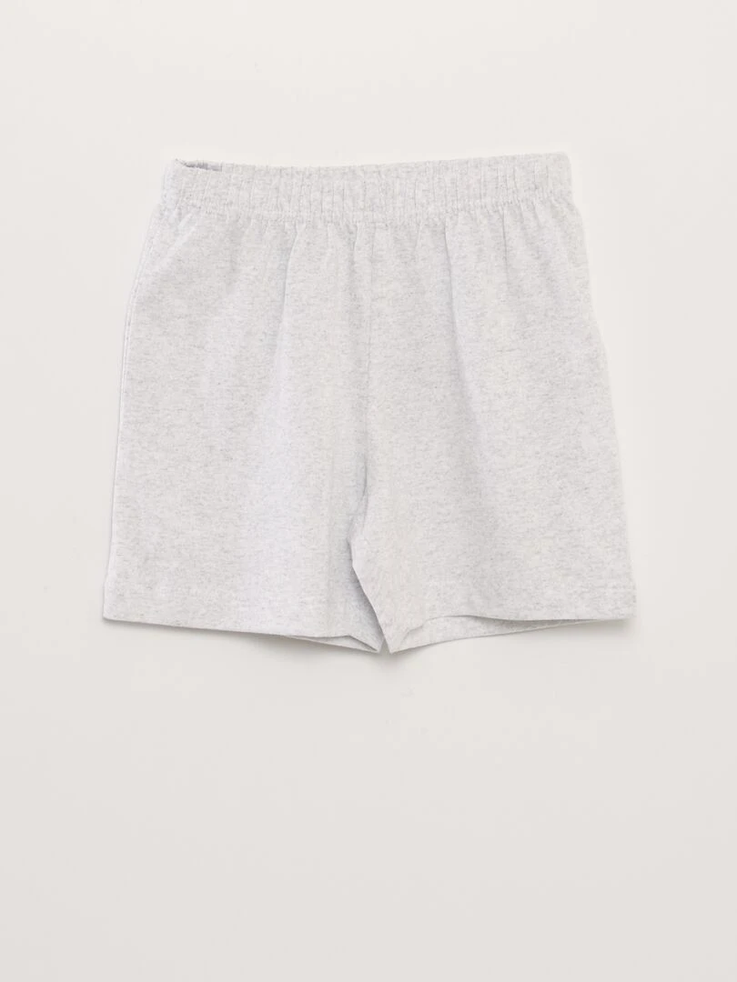 Pyjama short 'Spiderman'   2 pièces   Bleu