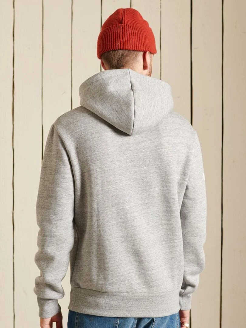 Sweat Capuche SuperDry VL NS Hood   Gris