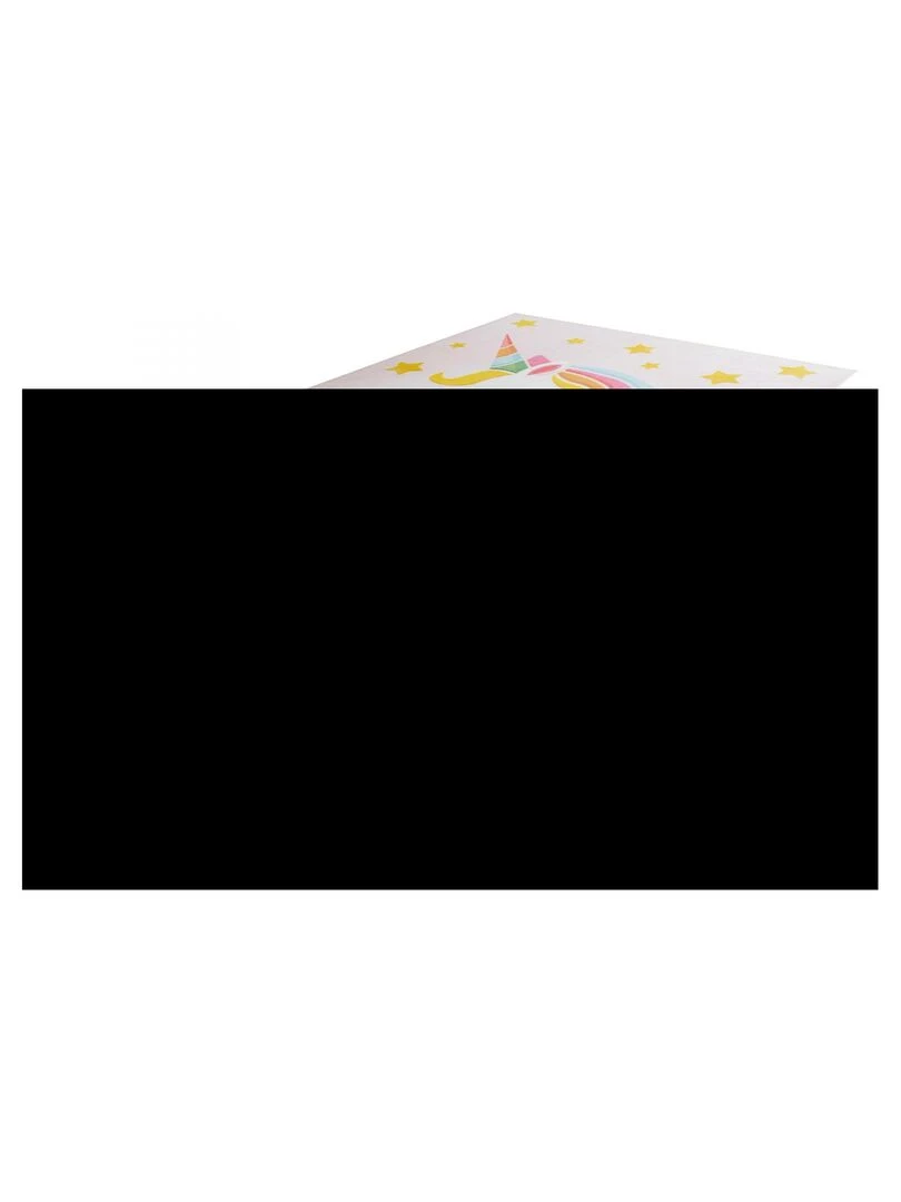 Tapis enfant UNICORN KIDS Lavable en machine Multicolore 120x160 Multicolore
