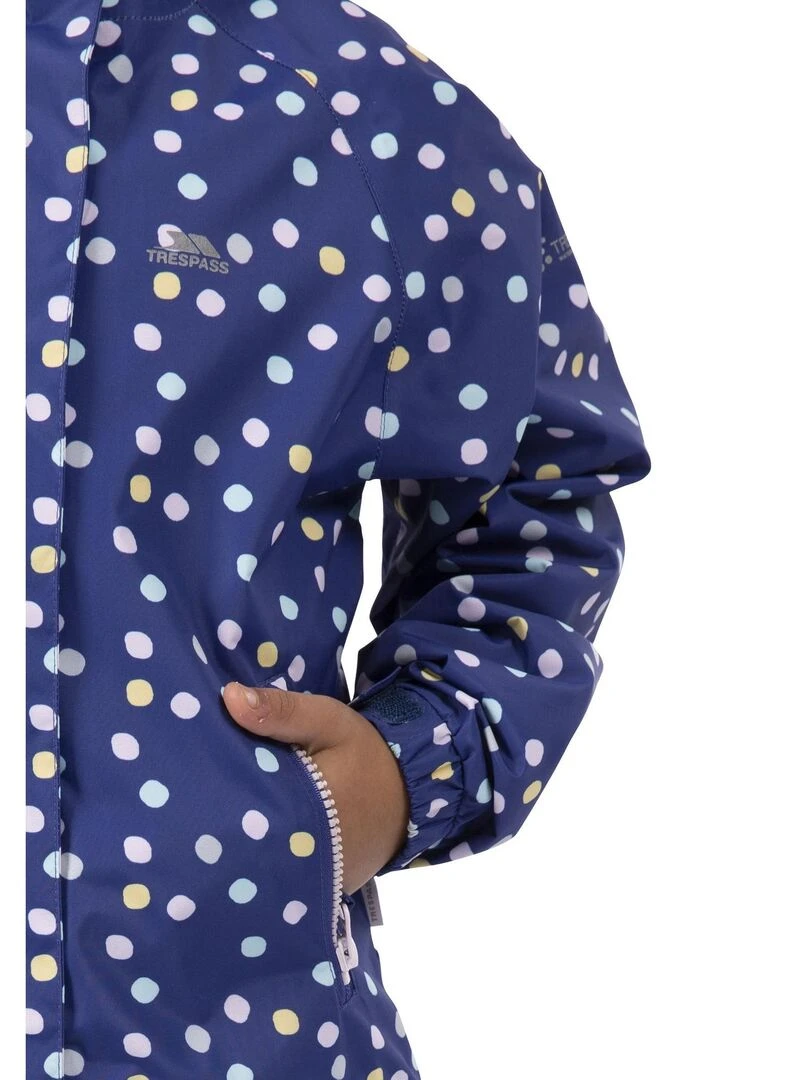 Trespass   Veste imperméable HOPEFUL   Bleu Rose