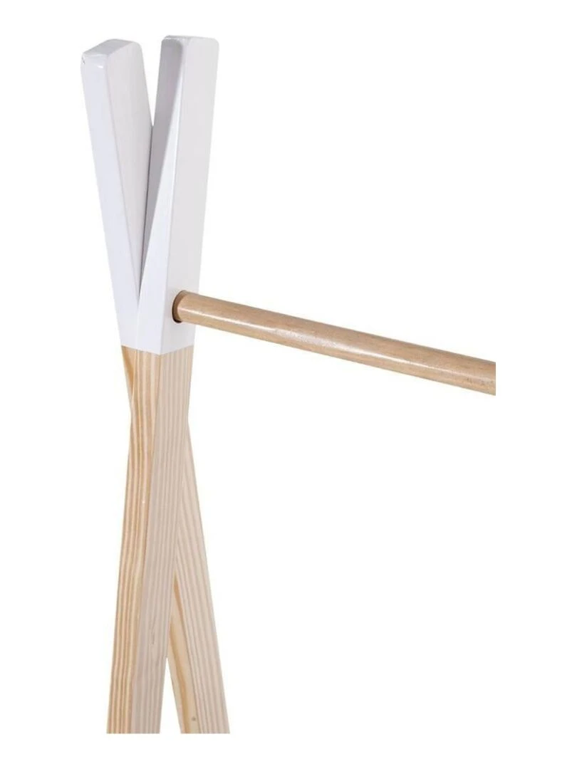 Penderie scandinave blanche pour enfant Beige