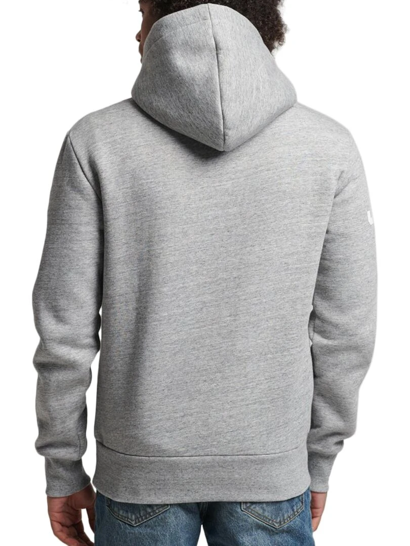 Sweat Capuche SuperDry VL NS Hood Gris