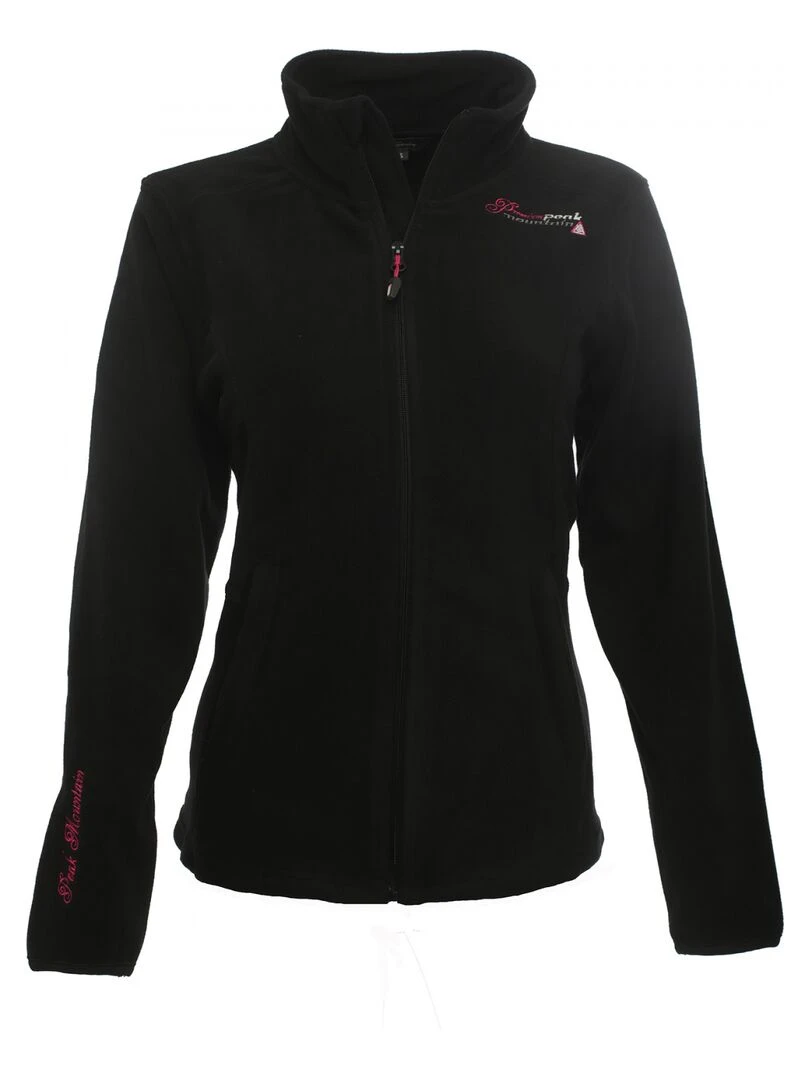 Blouson polaire femme ADARA Noir Noir