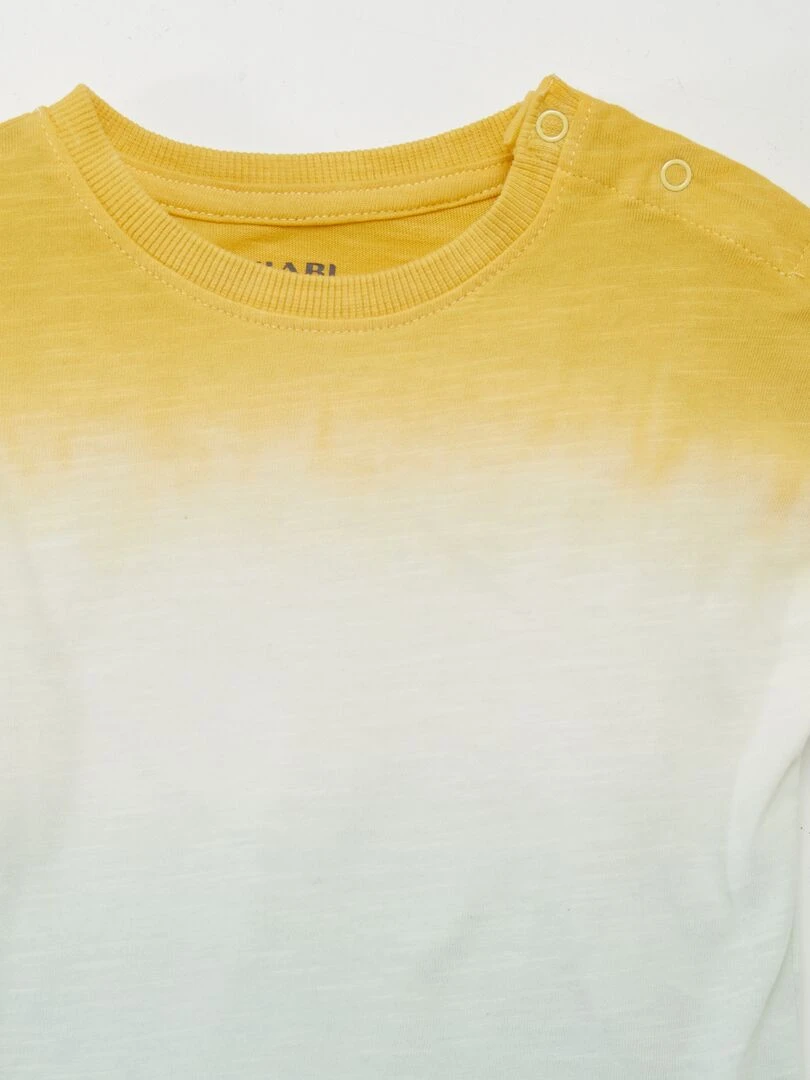 T shirt dégradé de couleurs Multi