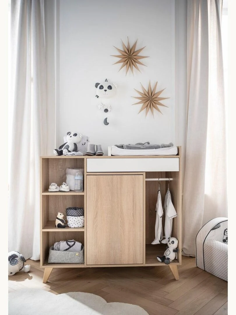 Commode à langer évolutive en bureau   SAUTHON   Blanc