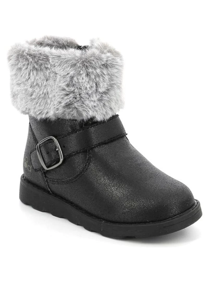 Boots Synthetique Aldizia Noir
