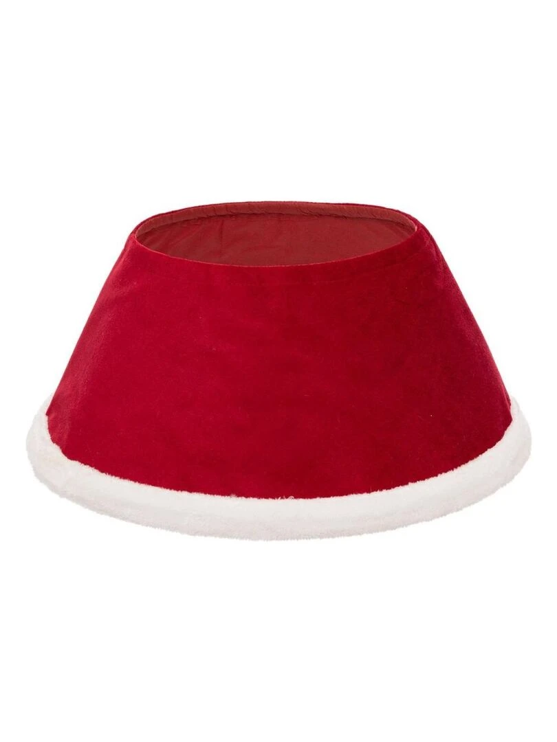 Pied de sapin de Noël rouge D56 Rouge