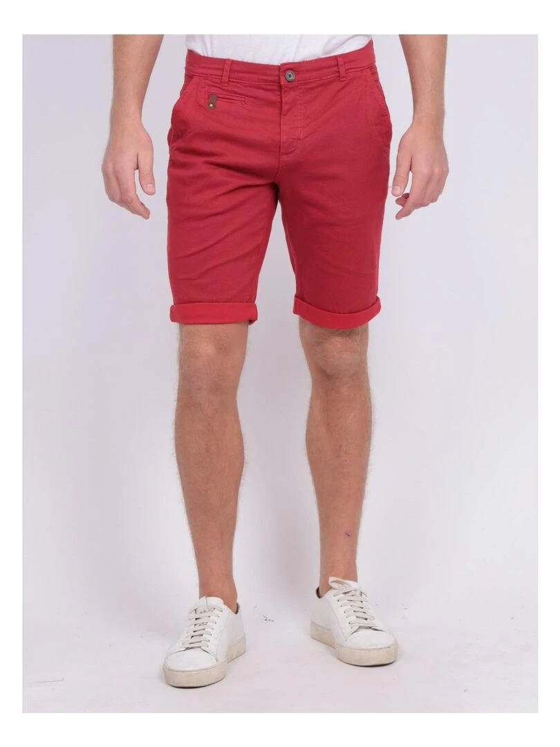 Bermuda chino BODELTA Rouge