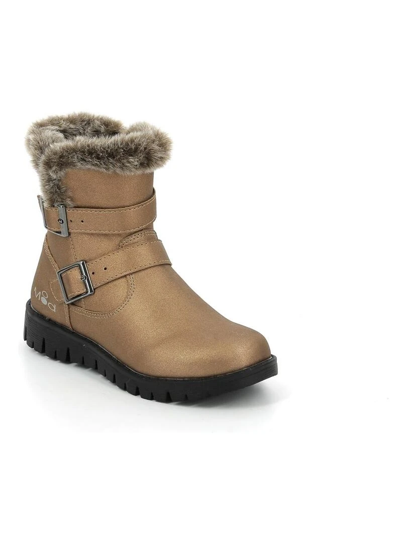 Boots Synthetique Westy Marron