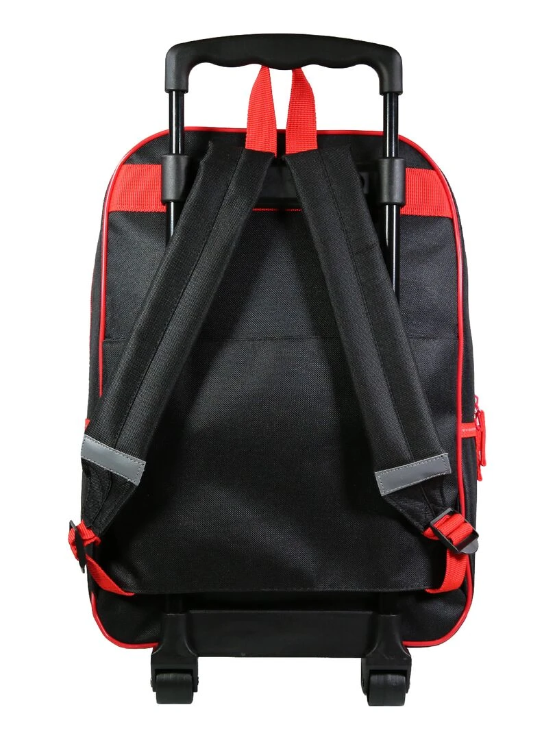 BAGTROTTER Sac à dos à roulettes Marvel Spider Man Noir Toile d'araignée   Noir