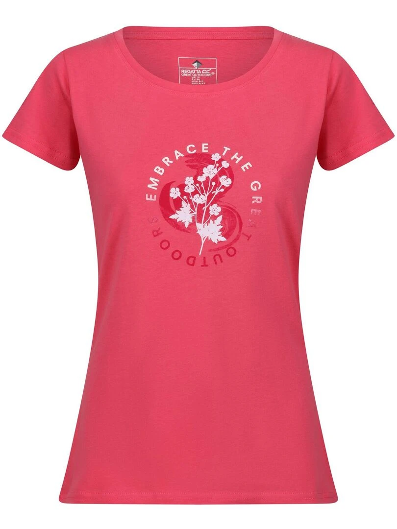 Regatta T shirt BREEZED Rose