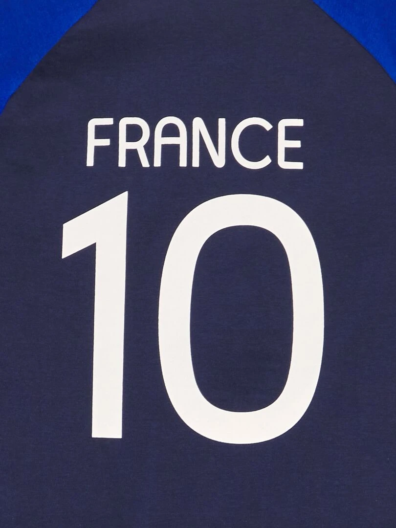 T shirt sport 'Equipe de France'   Bleu