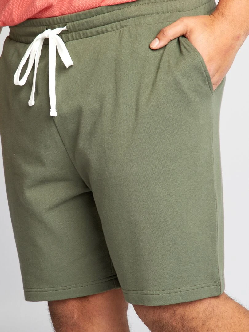Short en molleton   Vert