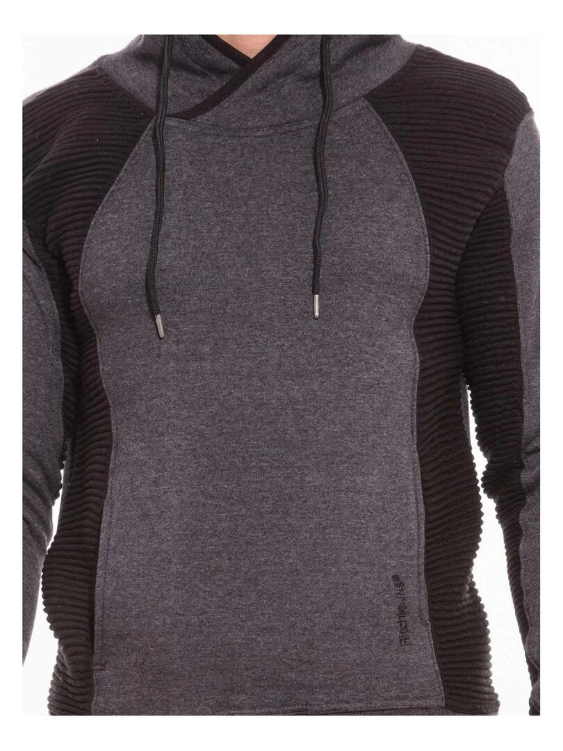 Sweat col châle WATERS   Gris