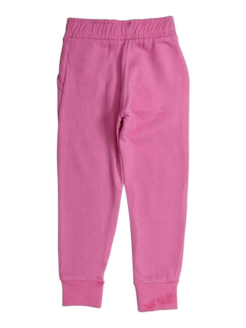 Lee Cooper Jogging fille imprimé logo en coton Rose