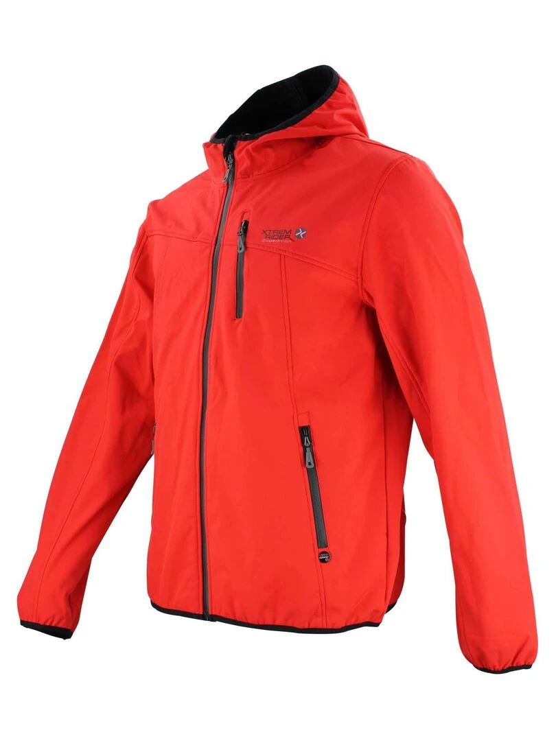 Blouson de ski homme CAMSOX   PEAK MOUNTAIN   Rouge