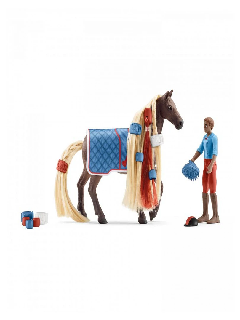 42586 Coffret Cheval À Coiffer Leo  And  Rocky   N/A