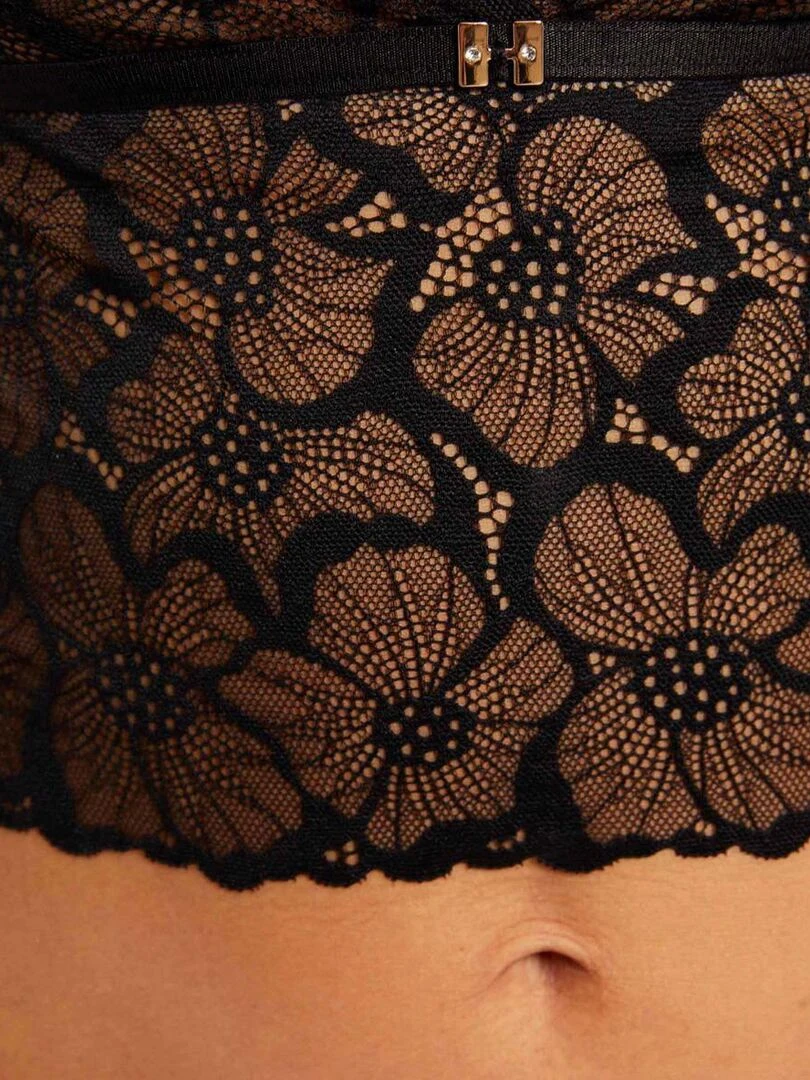 Top OPHELIE   Morgan Lingerie   Noir