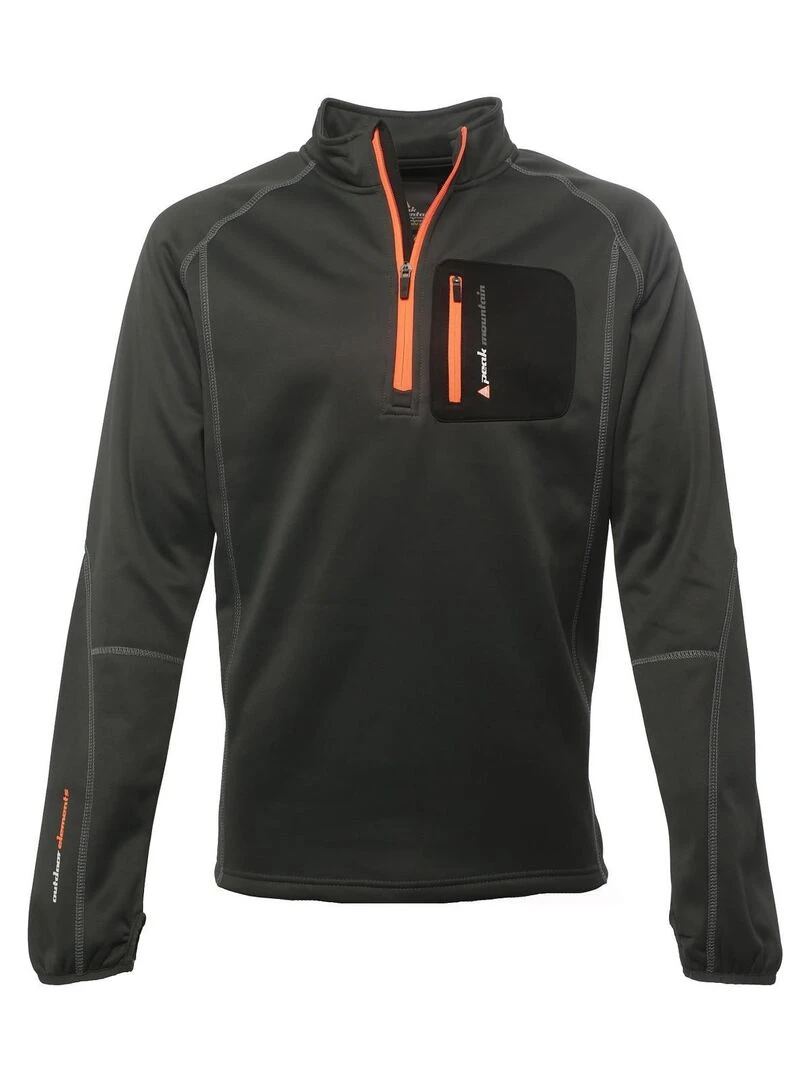 Sweat polaire homme CERUNO PEAK MOUNTAIN Gris