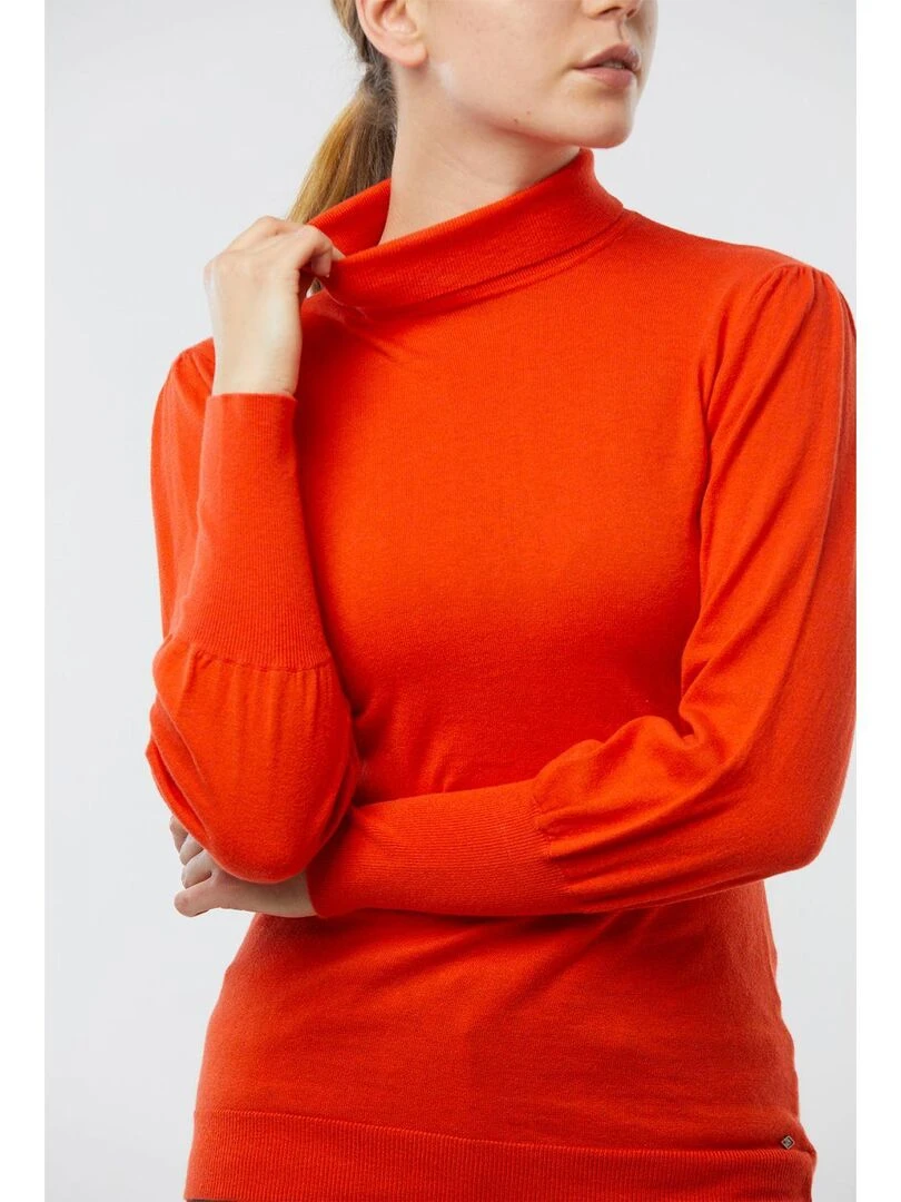 Lee Cooper   Pull coton  CAROME   Orange