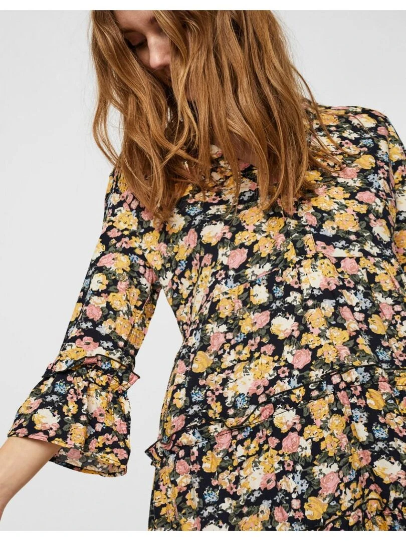 Robe courte Vero Moda   Bleu marine