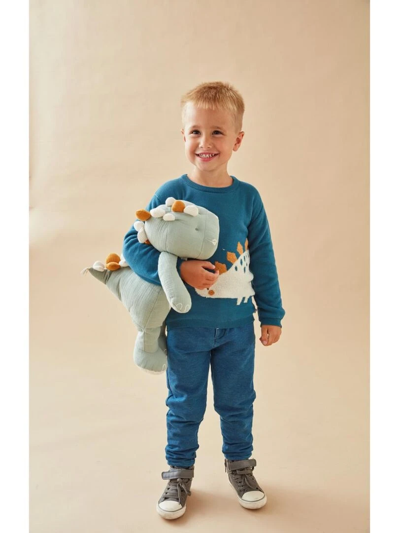 Pantalon molleton denim   Noukie's   Bleu