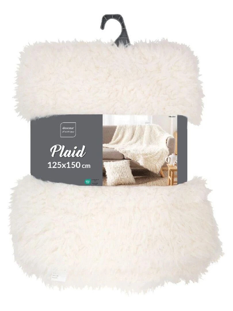 Plaid Mouton   Blanc