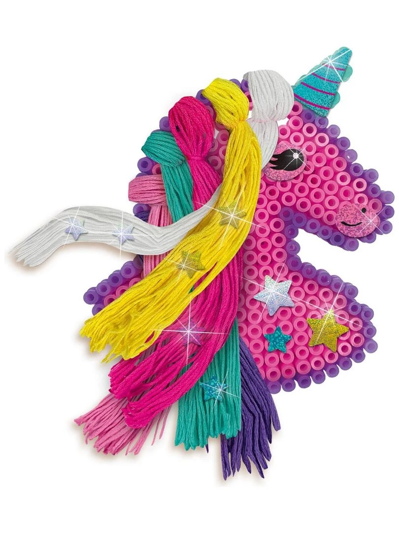 Perles à repasser : Licorne avec crinière   N/A