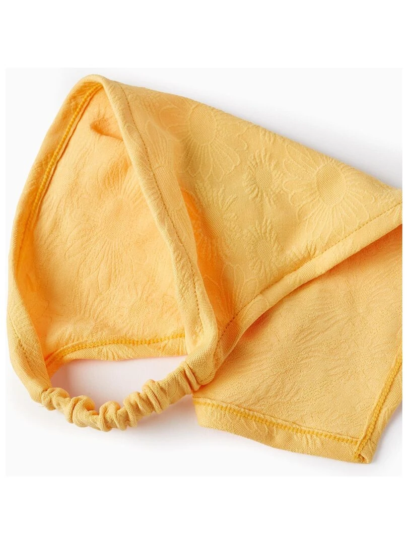 Culotte de Bain + Foulard pour Bébé Fille   Jaune