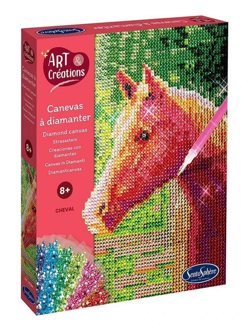 Canevas à diamanter Art & Créations : Cheval N/A