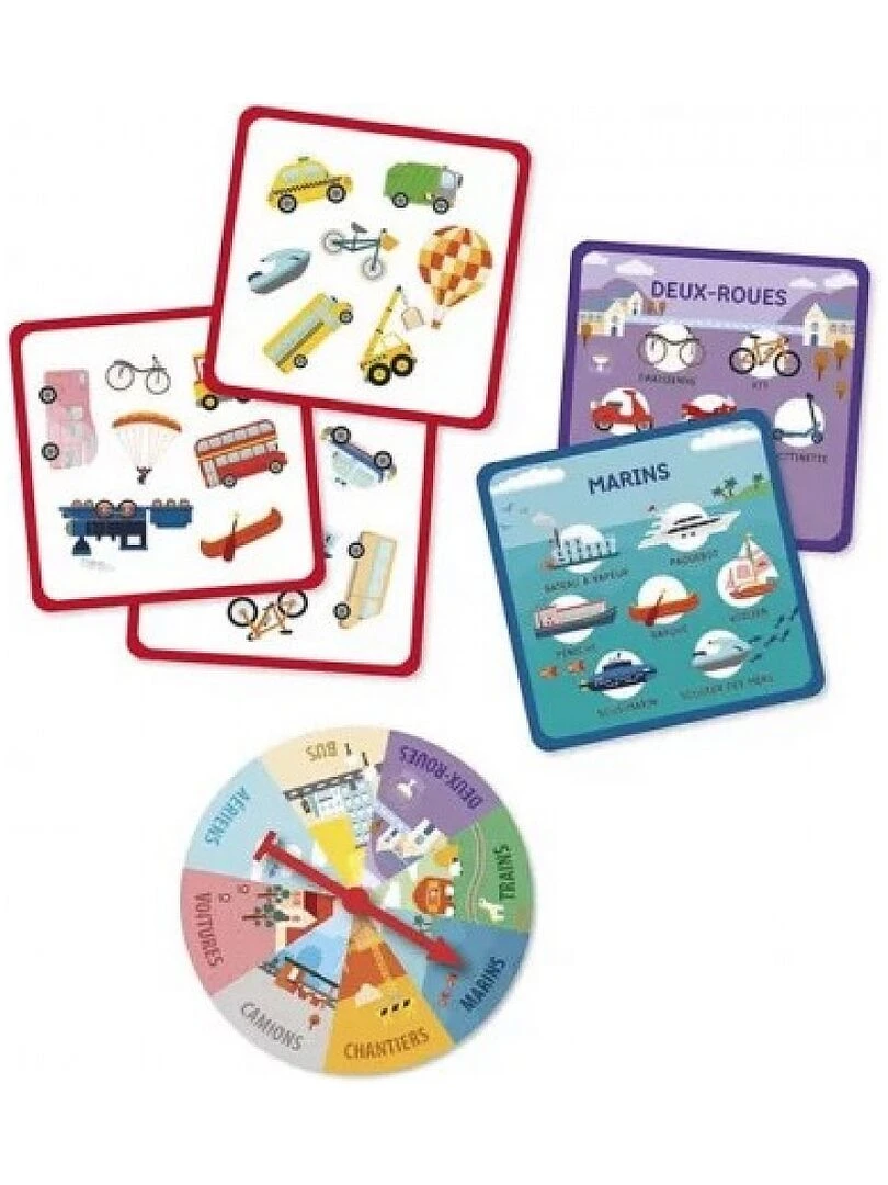 Jeu Speedo Memo Vehicules N/A