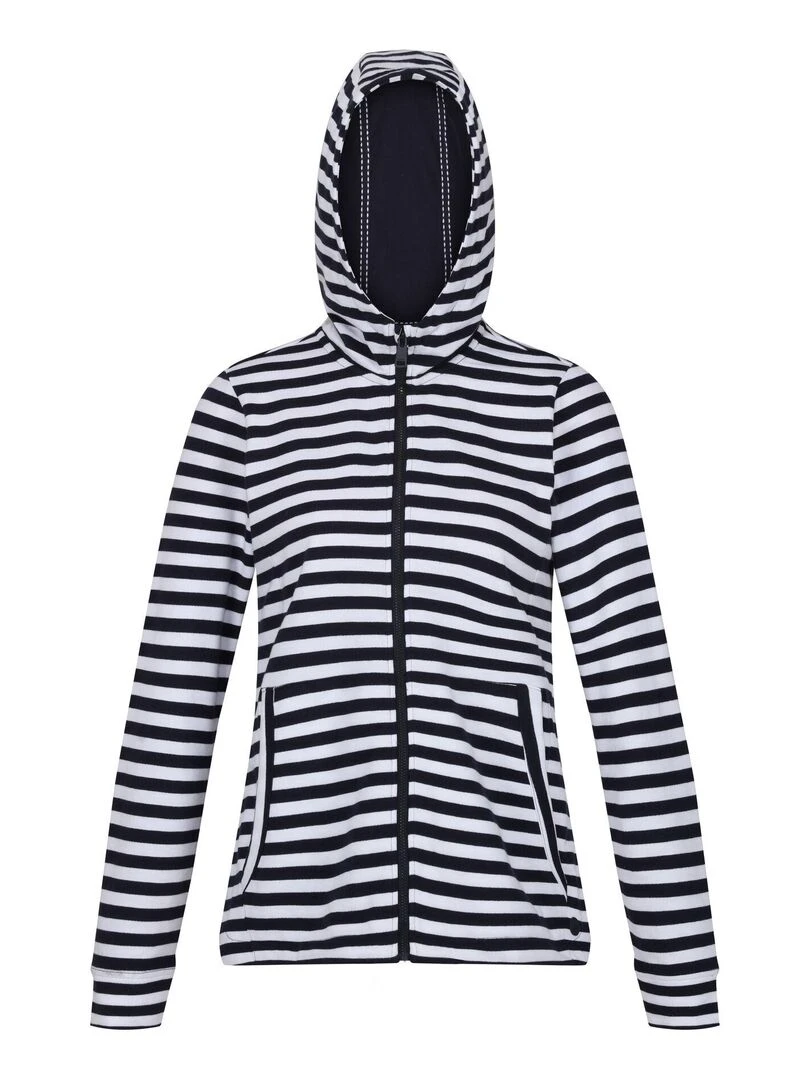 Regatta Veste à capuche BAYLA Bleu Bleu marine Blanc