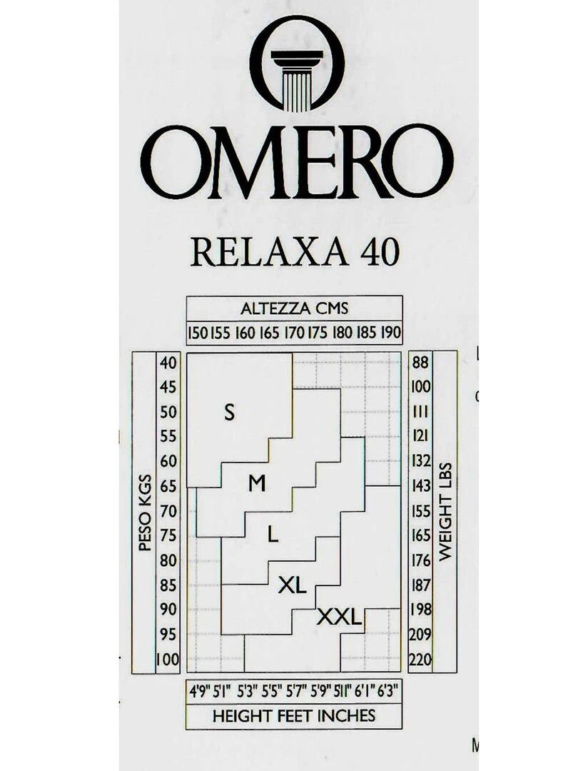 Relaxa 40den Effet revitalisant avec culotte gainante   Noir