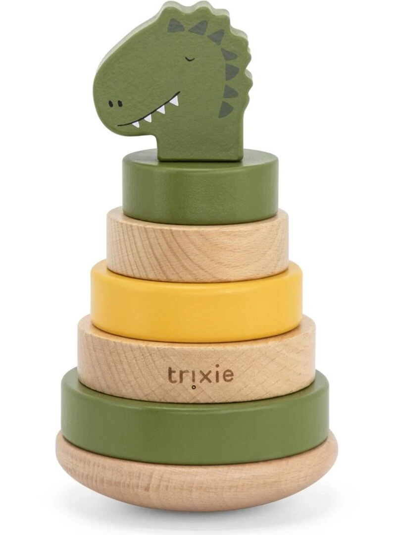 Tour à empiler en bois Mr Dino Trixie N/A