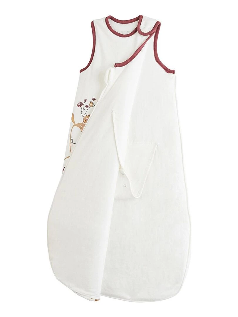 Gigoteuse d'hiver en velours Amaya   Ecru