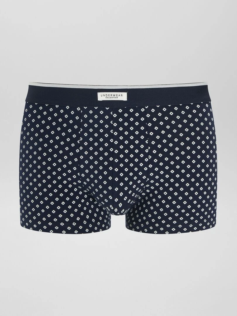 Lot 3 boxers stretch   Noir