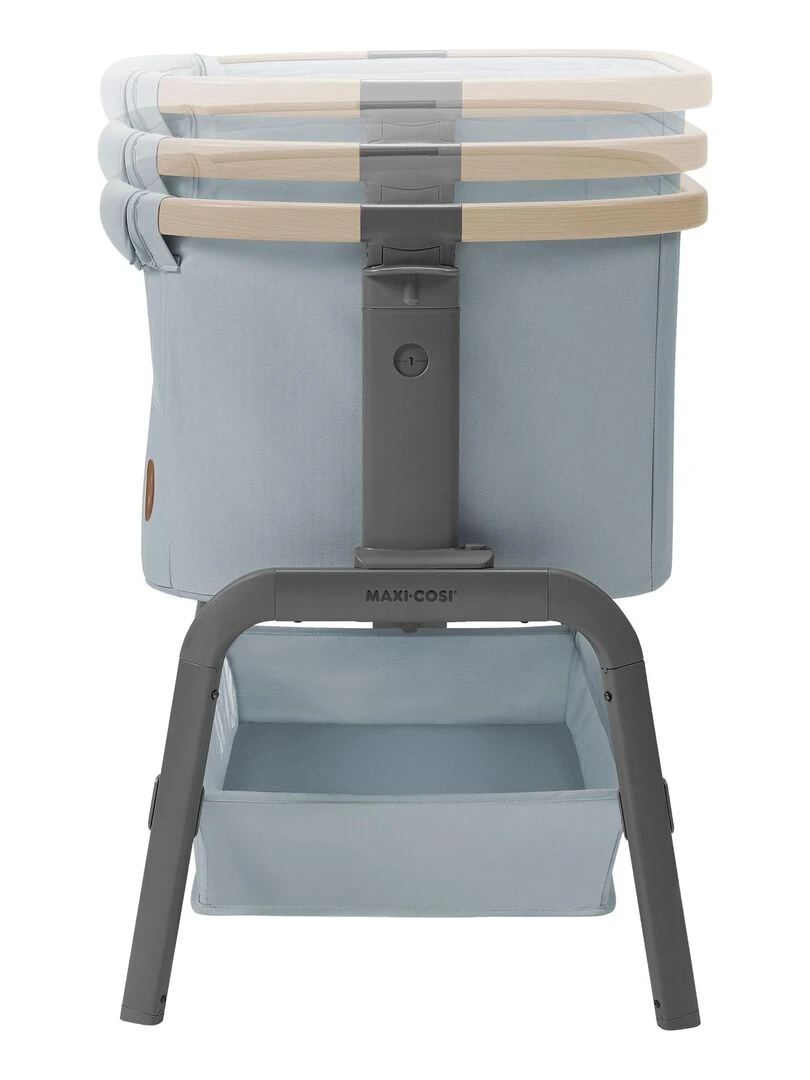 MAXI COSI Iora Air ECO  Berceau Cododo réglable en hauteur  De 0 à 9kg  Beyond Grey   Argent