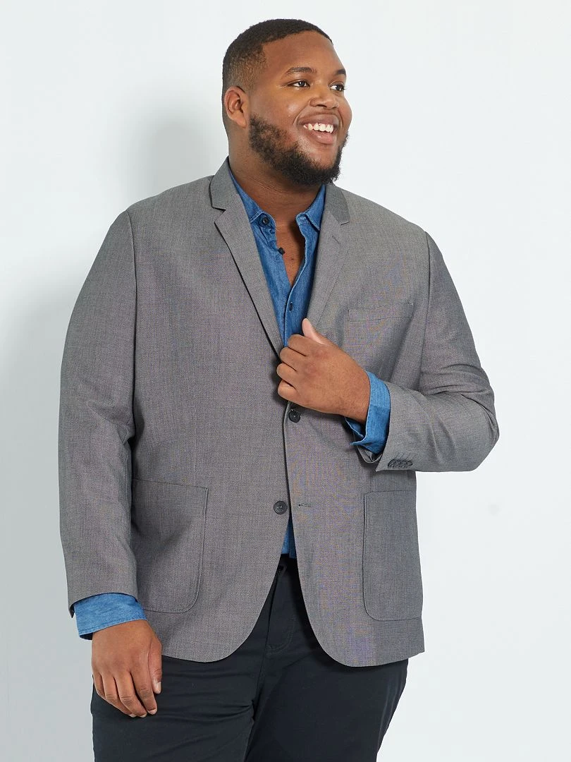 Veste de costume regular   Gris