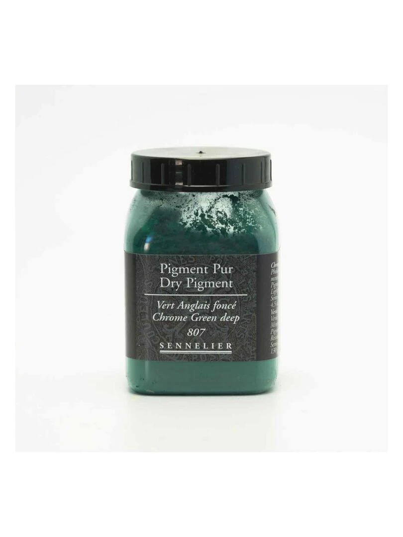 Pigment pour création de peinture   pot 130 g   Vert anglais foncé   N/A