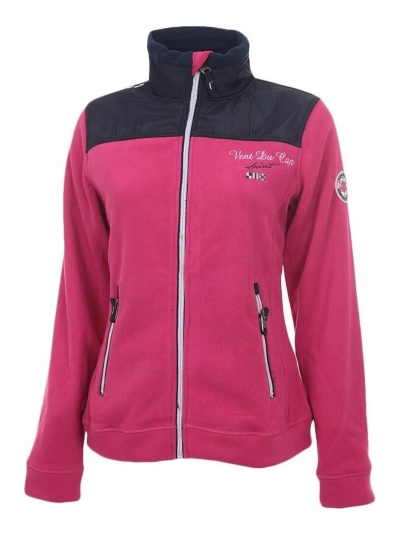 Blouson polaire femme ACORTEL Rose fushia