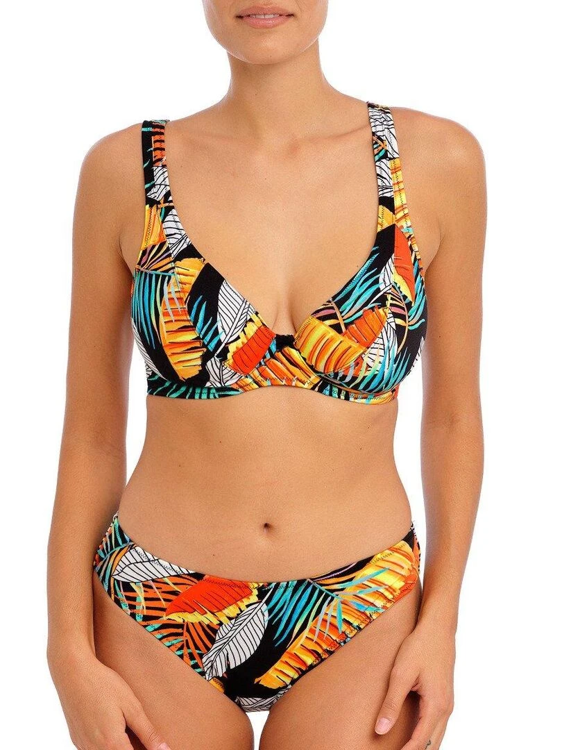 Haut de maillot à armatures Samba nights Orange