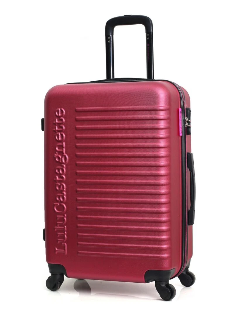 LULU CASTAGNETTE VALISE L LULU CLASSIC Rose fushia