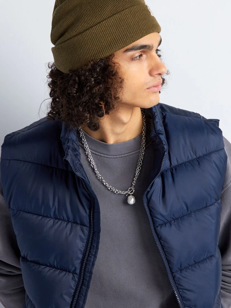 Parka mi longue déperlante   Beige