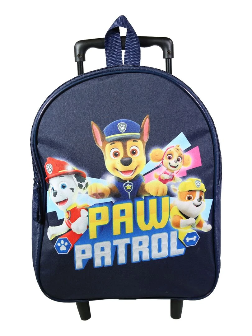 BAGTROTTER Sac à dos à roulettes 31 cm maternelle Pat'Patrouille Bleu Bleu