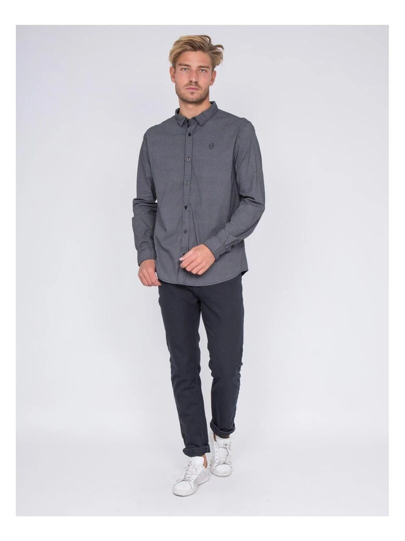 Chemise manches longues TIMINIK   Noir