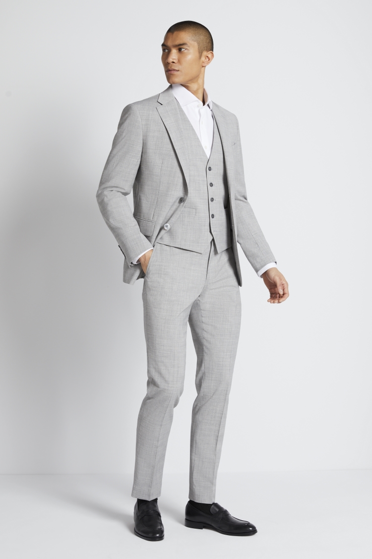 Slim Fit Ink Houndstooth Dress Jacket   Buy Online at Moss
