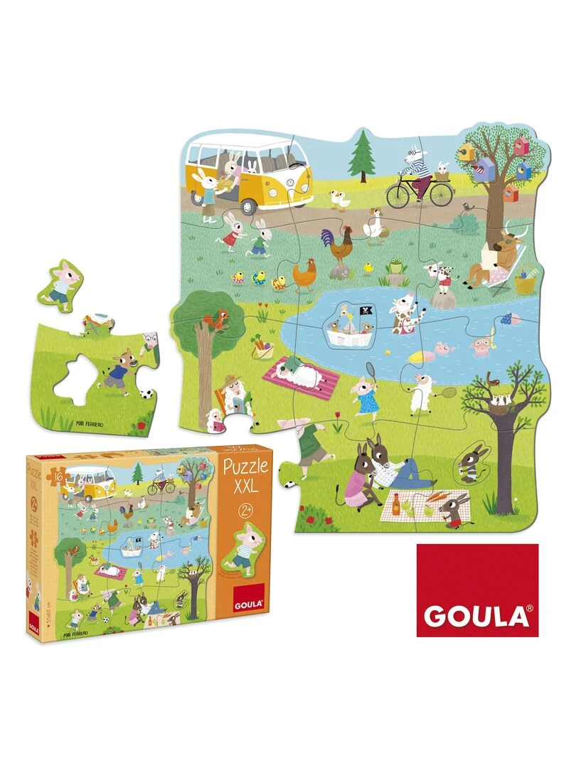 Puzzle Une Journée À La Campagne Xxl (16 Pièces) N/A