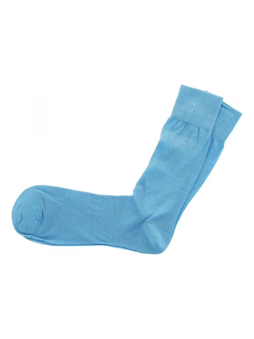 Chaussettes FIL D'ECOSSE   Bleu