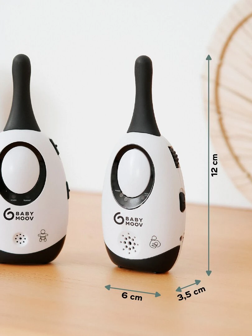 Babyphone Audio 300m simply Care Babymoov   Blanc